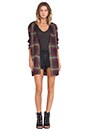 view 5 of 6 Nevermind Duster in Plaid