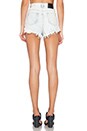 view 3 of 3 Taryn High Rise Short in Light Blue
