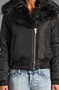 view 4 of 5 Amelia Bomber in Black