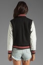 view 3 of 6 Drop Out Jacket in Black/White in Black & White