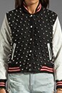 view 4 of 6 Drop Out Jacket in Black/White in Black & White