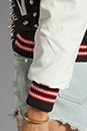 view 5 of 6 Drop Out Jacket in Black/White in Black & White