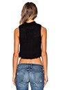 view 3 of 3 TOP CROPPED DAE in Black