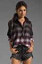 view 1 of 6 Downer Button Up in Red Plaid