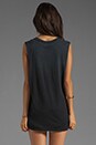 view 3 of 5 Bra Undone Muscle Tee in Black