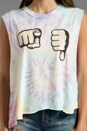 view 4 of 5 USUCK Crop Top in Multi