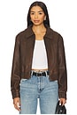 view 1 of 4 Game Changer Jacket in Chocolate