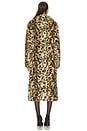 view 4 of 4 Long Song Coat in Light Leopard