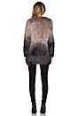 view 4 of 4 Wanderlust Faux Fur Coat in Grey Ombre