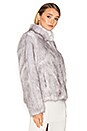 view 2 of 4 Silver Lining Faux Fur Jacket in Grey