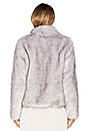 view 3 of 4 Silver Lining Faux Fur Jacket in Grey