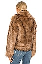 view 4 of 5 Unreal Faux Fur Delish Jacket in Mocha