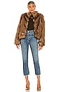 view 5 of 5 Unreal Faux Fur Delish Jacket in Mocha