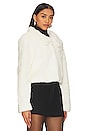 view 2 of 4 Tirage Cropped Jacket in Blanc