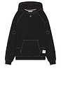 view 4 of 5 SWEAT À CAPUCHE UPRS in Black