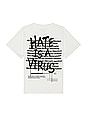 view 1 of 3 Hate is a Virus Tee in White