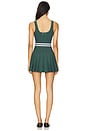 view 3 of 3 Peached Lucette Pleated Dress in Eden