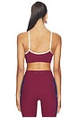 view 3 of 4 Adesa Scoop Danni Sports Bra in Maroon