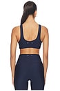 view 3 of 4 Toscan Harley Scoop Sports Bra in Navy