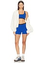 view 4 of 4 Montage Rory Scoop Knit Sports Bra in Lapis