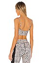 view 3 of 4 Zebra Natacha Bra in Zebra