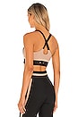 view 3 of 4 Play Colour Block Sandy Sports Bra in Black