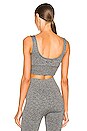 view 3 of 4 TOP CROPPED AYAMA PIA in Grey