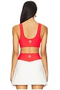view 3 of 4 Pacific Harley Scoop Neck Sports Bra in Roja