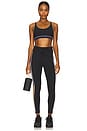 view 4 of 4 Revolver Jade Racerback Sports Bra in Black