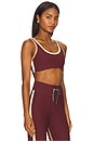 view 2 of 4 Trail Harley Scoop Sports Bra in Bordeaux