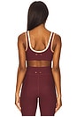 view 3 of 4 Trail Harley Scoop Sports Bra in Bordeaux