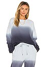 view 1 of 5 Ombre Alena Crew Sweatshirt in Navy