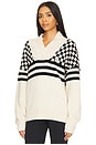 view 2 of 5 Mojo Scarlett Knit Sweater in Check