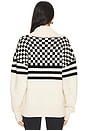 view 3 of 5 Mojo Scarlett Knit Sweater in Check