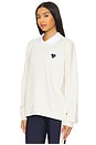 view 2 of 5 Pascal Collared Crew Sweatshirt in Natural