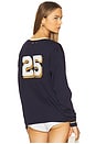 view 1 of 5 Greenwich Lena Sweatshirt in Navy