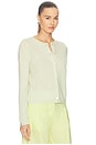 view 2 of 4 CARDIGAN EN CACHEMIRE SAKINA in Matcha