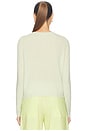 view 4 of 4 CARDIGAN EN CACHEMIRE SAKINA in Matcha