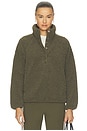 view 1 of 5 Harlow Fleece Pullover in Green