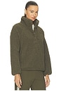 view 4 of 5 Harlow Fleece Pullover in Green