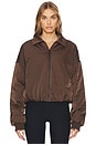 view 2 of 6 BLOUSON CARLOTTA in Chocolate