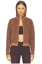 view 2 of 5 Malawi Margot Knit Jacket in Brown