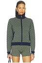 view 1 of 5 Viva Margot Knit Jacket in Geo