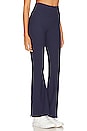 view 2 of 5 Peached Florence Flare Pants in Navy