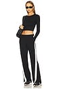 view 6 of 6 Petra Flare Pant in Black