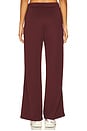 view 4 of 6 Vitesse Marnie Wide Leg Pant in Merlot