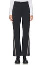 view 2 of 7 Hakuba Petra Zip Flare Pant in Black