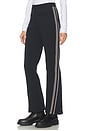 view 4 of 7 Hakuba Petra Zip Flare Pant in Black