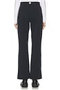 view 5 of 7 Hakuba Petra Zip Flare Pant in Black