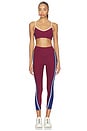 view 5 of 6 Adesa 25in High Midi Pant in Maroon